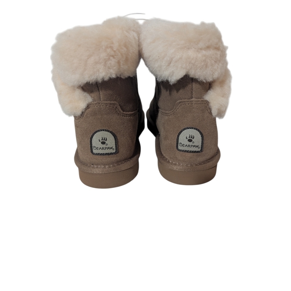 Bearpaw Women's Ankle Boots Size 8 Cream color - Picture 5 of 9